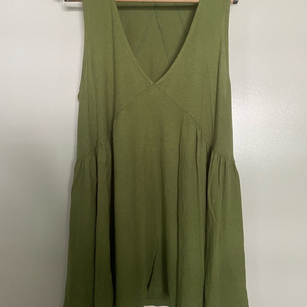 Free People Beach Trapeze Mini Dress